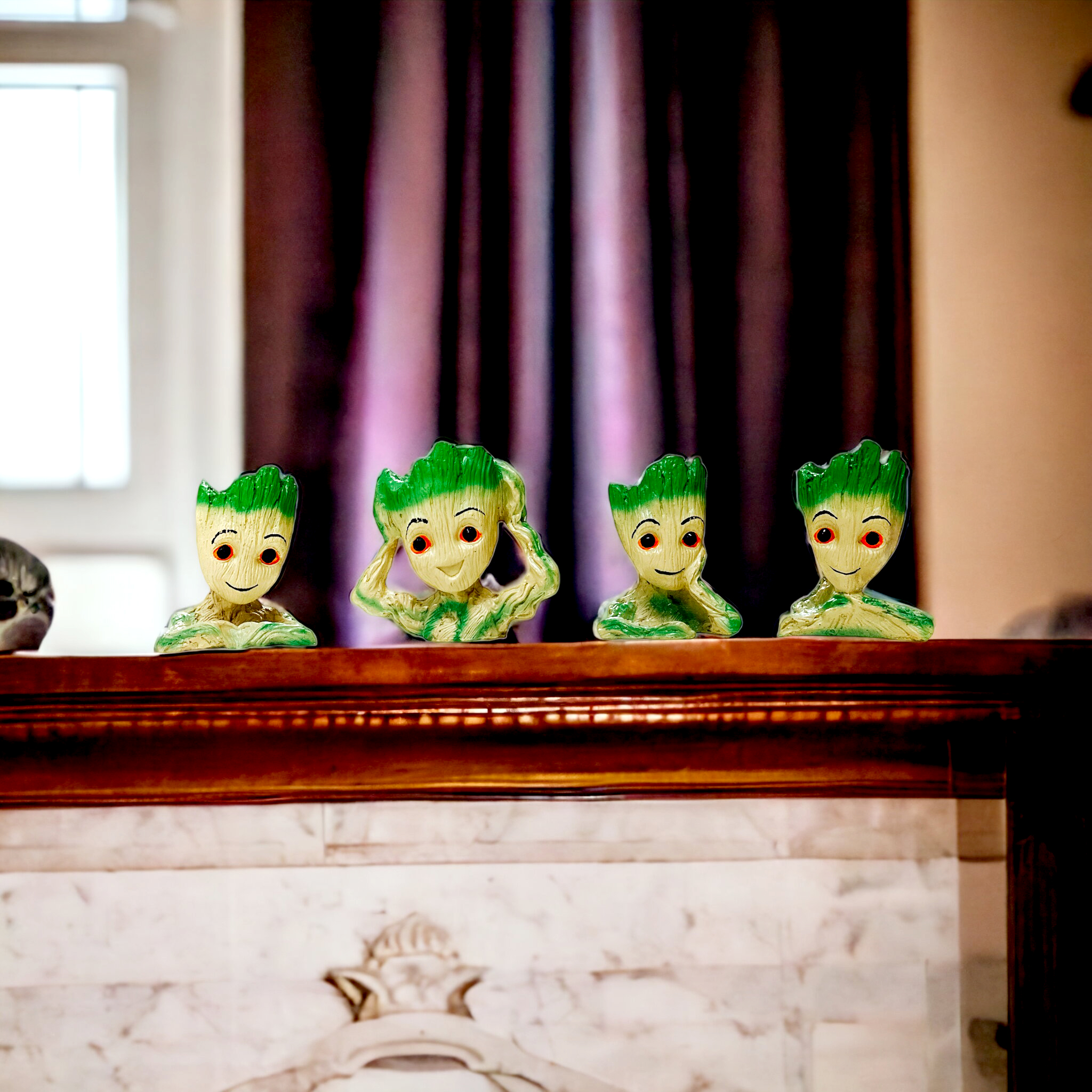 Groot Figurine Set Groot Figurine Set