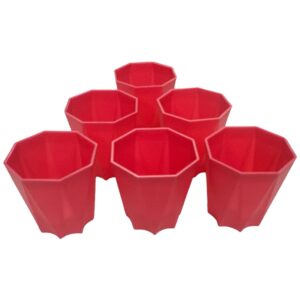 diamond shape plastic pots