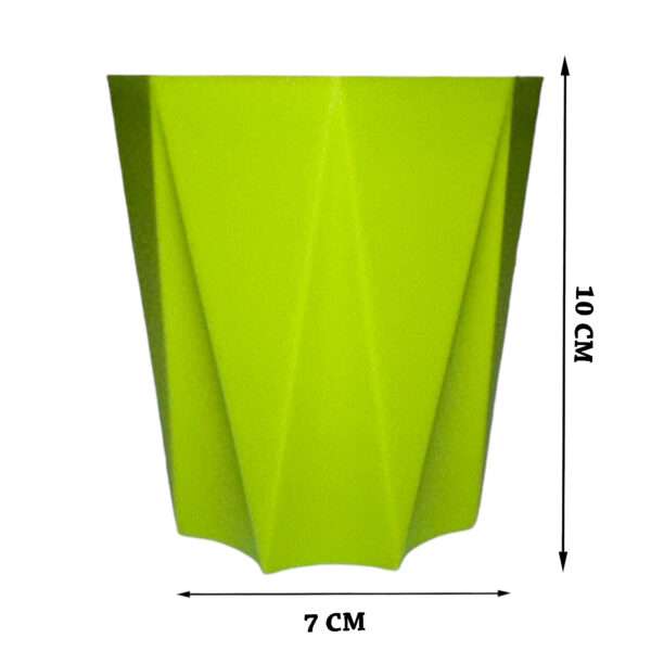 Plastic Diamond Cut Planter