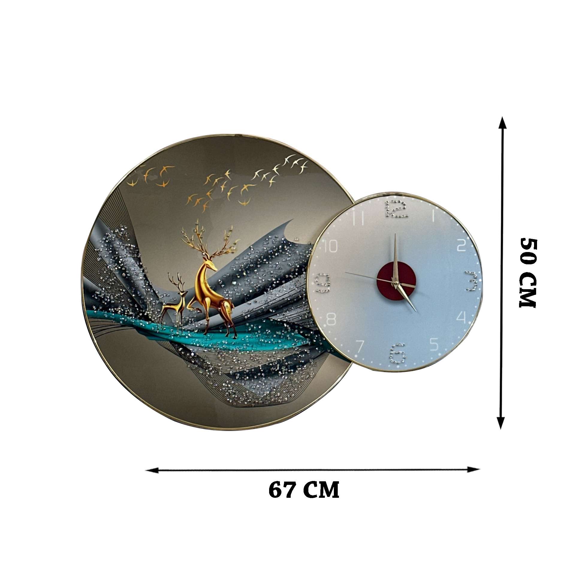 Nature Escape with Clock