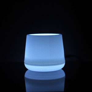 Sky Blue LED Planter 5 Inches