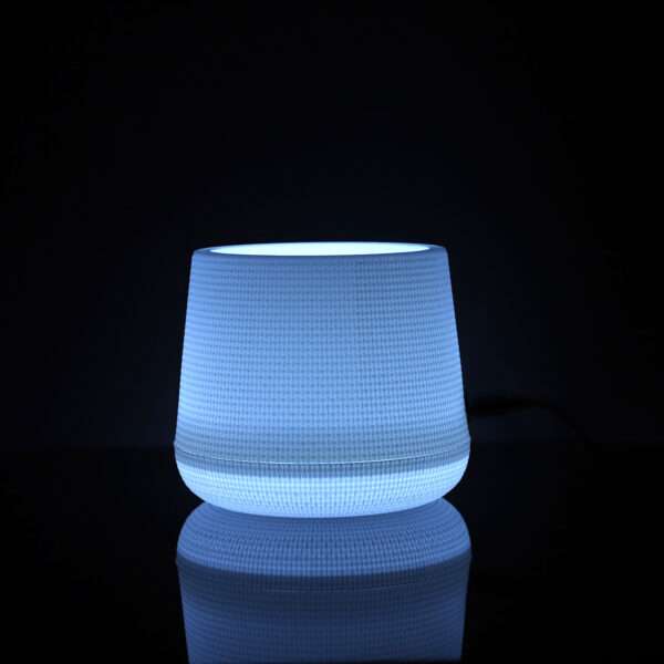 Sky Blue LED Planter 5 Inches