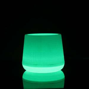 Green Led Planter 5 Inches