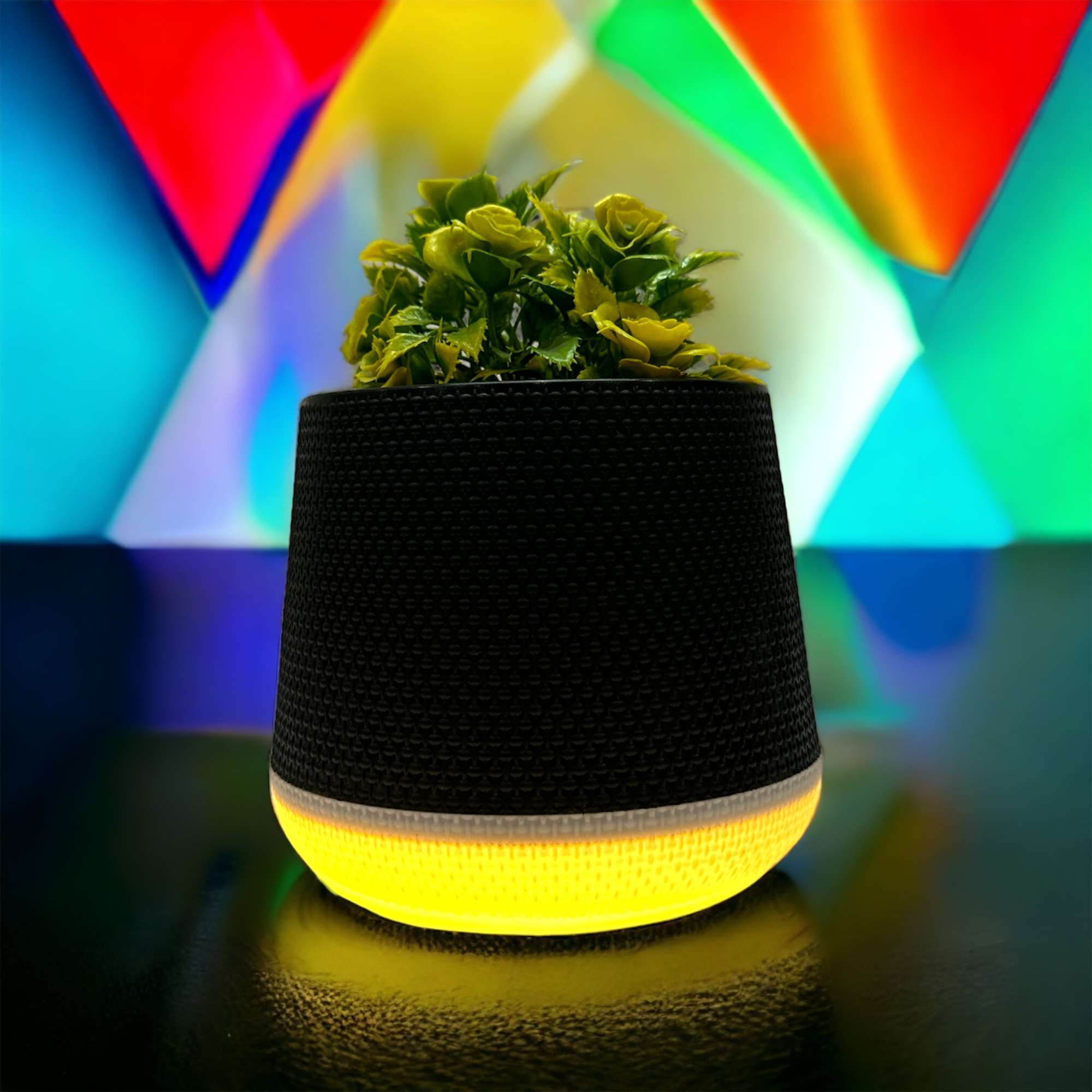 Warm White Led Planter