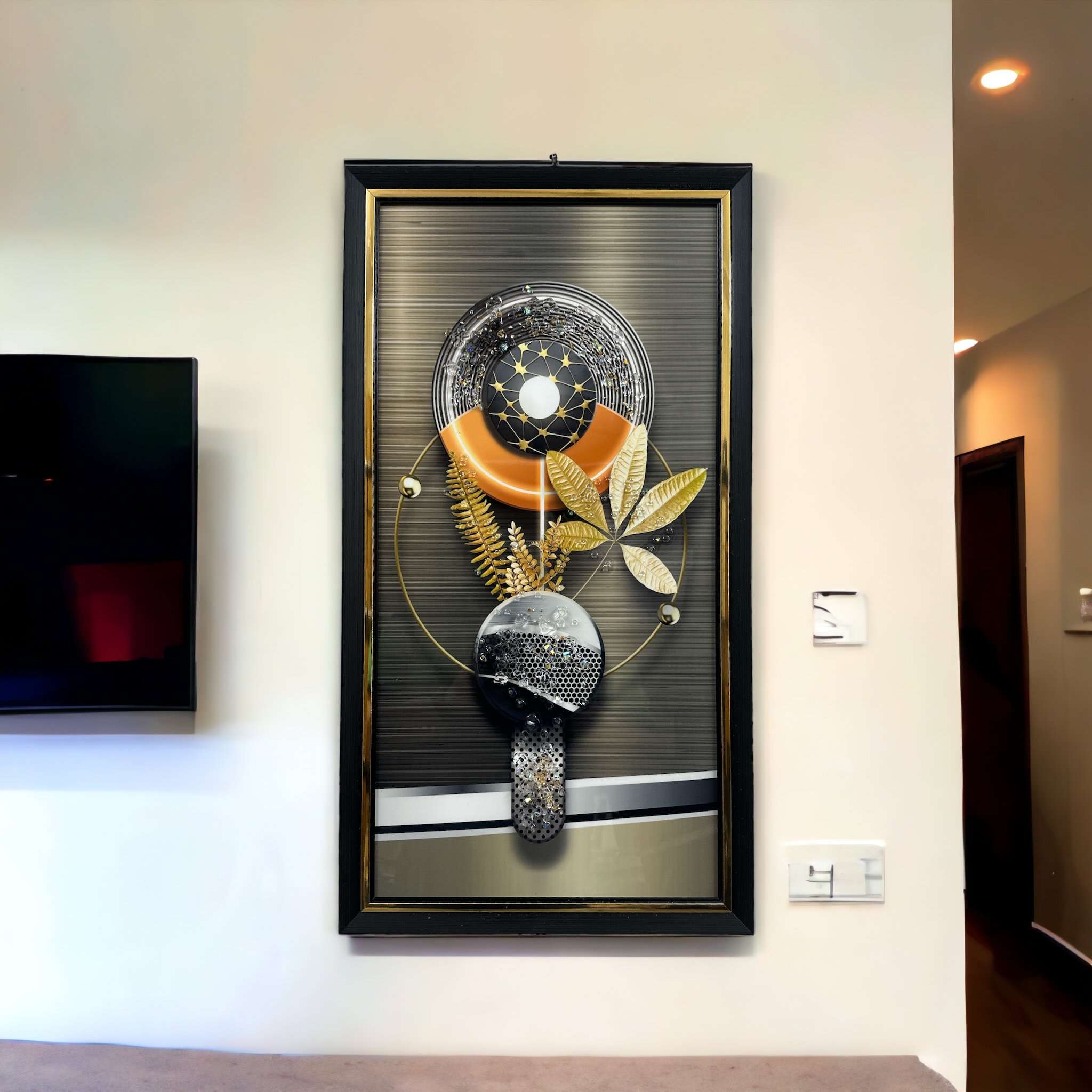 Contemporary Crystal Wall Art