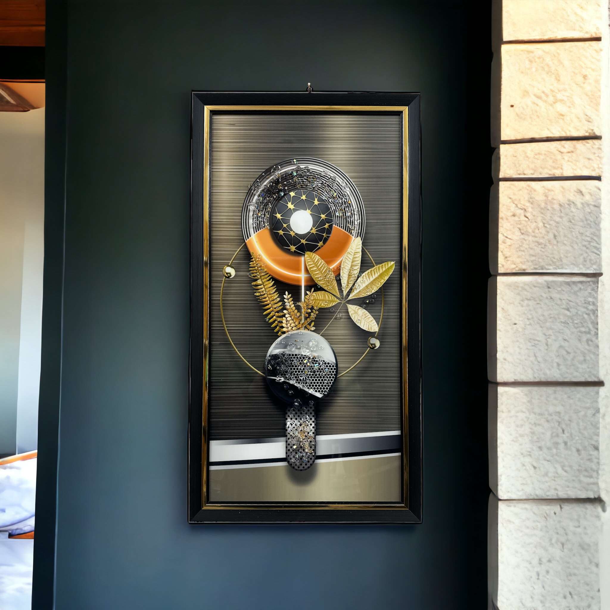 Contemporary Crystal Wall Art