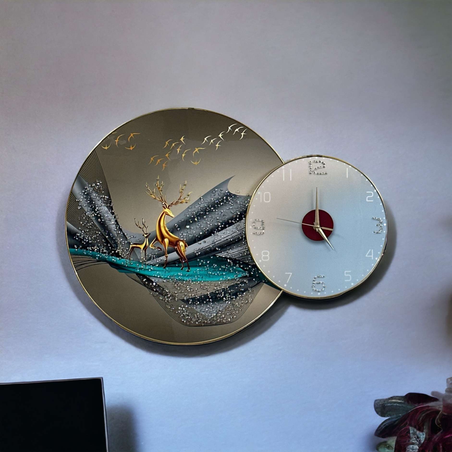 Nature Escape with Clock