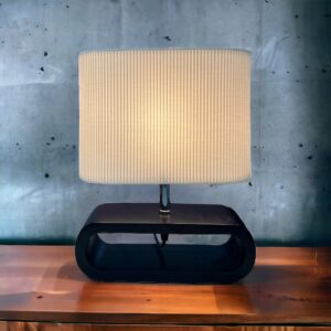 Wooden Base Table Lamp