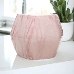 ceramic pink pot