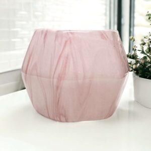 ceramic pink pot