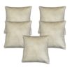 Crème Geometrical Cushion Cover