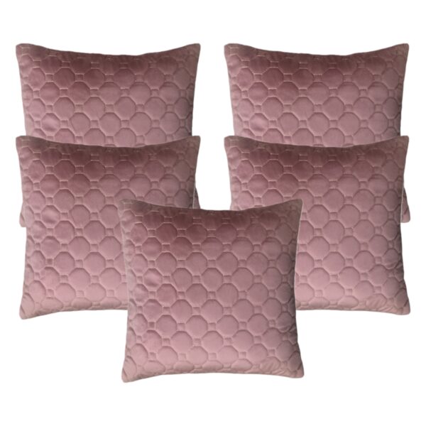 Mauve cushion cover