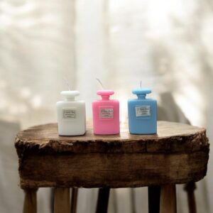 Perfume Shape Candle -  Set of 3